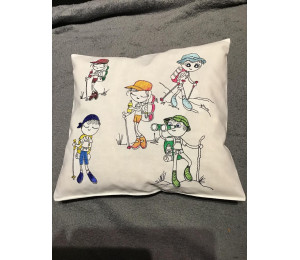 Stickdatei - Wandern Swirly Girls & Boys 6